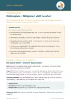 Vorschau - Stundenentwürfe - Mobbing verstehen – Stuhlkreis-Kurs Kl. 3/4 - Deckblatt