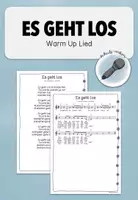 Vorschau - Arbeitsblätter - Es geht los - Warm up Lied - Deckblatt