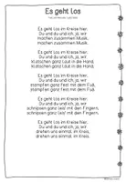 Vorschau - Arbeitsblätter - Es geht los - Warm up Lied - Seite 2