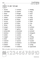 Vorschau - Arbeitsblätter - Lesetraining - In der Schule (Klasse 1-2) - Seite 3