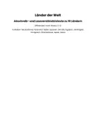 Vorschau - Arbeitsblätter - Länder dieser Welt I Abschreiben und Leseverstehen.I Differenziert I 5 Varianten - Seite 2