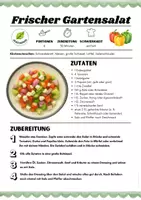Vorschau - Arbeitsblätter - Rezept: Gartensalat | Vegetarisch | Hauswirtschaft & Ernährung | Klasse 5–9 - Seite 2