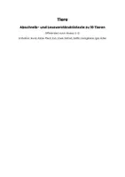 Vorschau - Arbeitsblätter - Tiere I Abschreiben und Leseverstehen.I Differenziert I 5 Varianten - Seite 2