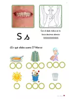 Vista previa - Hojas de trabajo - Método de lectoescritura fonético-gestual. Vol.2: Letra S - página 3