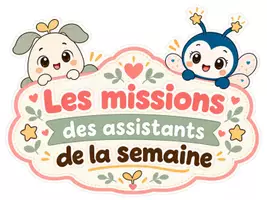 Aperçu - Apprentissages en autonomie - Missions des assistants de la classe avec Pépin et Lumi - Page 1
