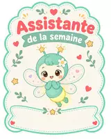 Aperçu - Apprentissages en autonomie - Missions des assistants de la classe avec Pépin et Lumi - Page 2