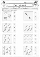 Vorschau - Arbeitsblätter - Mathe Vorschule – Zahlen 1–10 | Mengen, Zählen, Nachspuren & erste Rechenübungen - Seite 2