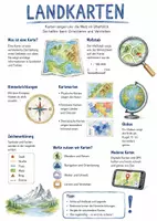 Vorschau - Arbeitsblätter - Lernposter + Arbeitsblatt "Landkarte" + Onlineübung & MP3 + Infografik - Deckblatt