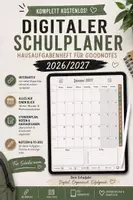 Vorschau - Anderer Materialtyp - Digitaler Schulplaner 2026/2027 – interaktives Hausaufgabenheft für Goodnotes | KOSTENLOS - Deckblatt