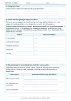 Vorschau - Arbeitsblätter - Materialpaket – Deutsch Klasse 5 – Arbeitsblätter - Seite 2