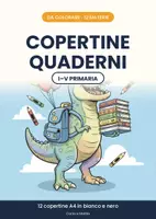 anteprima - Materiale per pittura e bricolage - 🎨 Copertine dei quaderni da colorare: 12 materie - Pagina di copertina