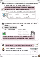 Aperçu - Préparation de séquence / Séquence complète - Les éléments constituant le calendrier de septembre - Page 3