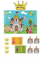 Vorschau - Arbeitsblätter - Schloss Silbenburg Teil 1: Zusammenlauten - Deckblatt