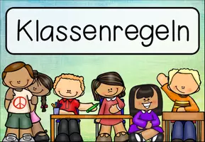 Vorschau - Poster - Klassenregeln (Poster) - Seite 1