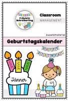 Vorschau - Anderer Materialtyp - Geburtstagskalender CUPCAKES - Deckblatt