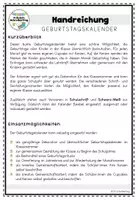 Vorschau - Anderer Materialtyp - Geburtstagskalender CUPCAKES - Seite 1