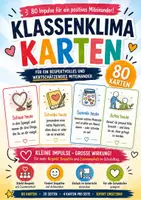 Vorschau - Mal- und Bastelvorlagen - 🌈❤️ 80 Klassenklima-Karten – Impulse für Respekt, Empathie & Zusammenhalt 🤝✨ - Deckblatt
