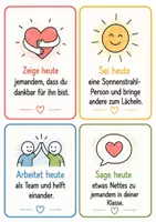 Vorschau - Mal- und Bastelvorlagen - 🌈❤️ 80 Klassenklima-Karten – Impulse für Respekt, Empathie & Zusammenhalt 🤝✨ - Seite 2