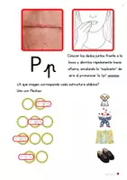 Vista previa - Hojas de trabajo - Método de lectoescritura fonético-gestual. Vol.3: Letra P - página 3