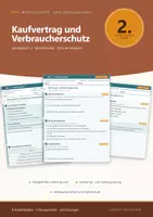 Vorschau - Arbeitsblätter - WiSo Berufsschule Kaufvertrag Verbraucherschutz - Deckblatt
