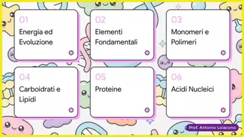 anteprima - Esperimenti - Elementi, biomolecole, proteine e acidi nucleici - Pagina 1