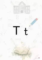 Vista previa - Hojas de trabajo - Método de lectoescritura fonético-gestual. Vol.6: Letra T - página 2