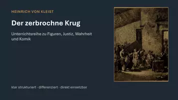 Vorschau - Unterrichtsreihen - Kleist: Der zerbrochne Krug - komplette Unterrichtsreihe (PPT + Arbeitsblätter + Lehrerhandreichung) - Seite 3