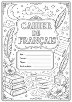Aperçu - Fiches - Pages de garde - cahier de français - Page 3