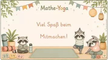 Vorschau - Spiele - Mathe-Yoga – Bewegtes Rechnen Einmaleins - Seite 1