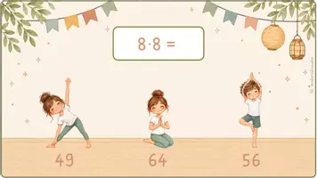 Vorschau - Spiele - Mathe-Yoga – Bewegtes Rechnen Einmaleins - Seite 2