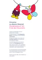 Vorschau - Stundenentwürfe - Frühling Girlande Kunst - Frühling Girlande Bastelprojekt - Frühling Kunst Klasse 1 - Frühling Kunst Klasse 2 - Seite 1