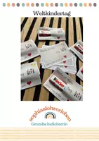 Vorschau - Bildkarten - Weltkindertag - kleines Geschenk - Deckblatt