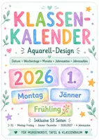 Vorschau - Poster - Materialpaket - Klassenorganisation (Classroom Management) - Seite 1