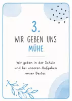 Vorschau - Poster - Klassenregeln im Pastell-Design | 6 Regeln für Grundschule & Volksschule Alternativ etwas suchstärker: - Seite 1