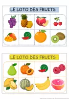 Aperçu - Cartes d'exercices - Loto-des-fruits - Page 3