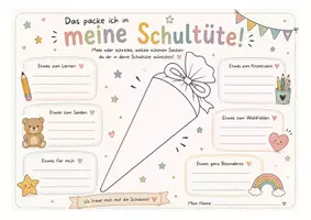 Vorschau - Arbeitsblätter - Kostenloses Einschulungspaket zum Schulstart - Seite 1