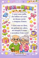 anteprima - Esercizi - FESTA DEI NONNI CLASSE SECONDA - Pagina 1