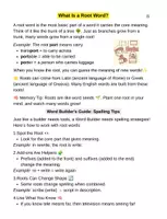 Vorschau - Arbeitsblätter - Root Words & Word Building (Klassen 3–4 / ESL) – Arbeitsblätter & Web-Quiz - Seite 3