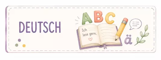 Vorschau - Bildkarten - Tagesabläufe & Fächerkarten | 9 Karten im Aquarell-Design für die Grundschule - Seite 1