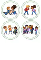 Vorschau - Präsentationen/Tafelbilder - Klassenregeln: Situationsbilder / soziales Miteinander - Seite 3