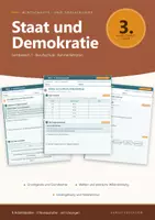 Vorschau - Arbeitsblätter - WiSo Berufsschule Staat und Demokratie - Deckblatt
