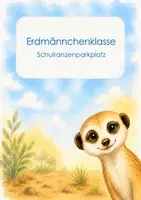 Vorschau - Poster - Materialpaket Erdmännchenklasse - Seite 1