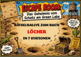 Vorschau - Spiele - Löcher | Unterrichtsmaterial | Escape Room | Quiz |Deutsch Klasse 4-9 | mit Lösungen - Deckblatt