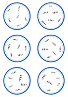 Voorbeeld - Dobblevariant Tafels 3, 4 en 8 | Spelend Oefenen van de Maaltafels - Voorblad