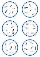 Voorbeeld - Dobblevariant Tafels 3, 4 en 8 | Spelend Oefenen van de Maaltafels - Pagina 2