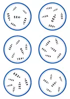 Voorbeeld - Dobblevariant Tafels 3, 4 en 8 | Spelend Oefenen van de Maaltafels - Pagina 3