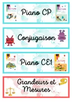 Aperçu - Affichage - Programme du jour CP-CE1 - Page 3