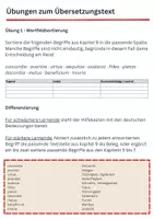 Vorschau - Arbeitsblätter - Latein: Übungsklausur Sallust, De coniuratione Catilinae, Kapitel 9 - Seite 3