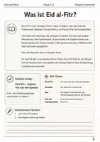 Vorschau - Arbeitsblätter - Zuckerfest Eid al-Fitr Arbeitsblatt Klasse 5–6 - Seite 1