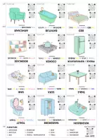 anteprima - Audio - Flashcards di inglese MOBILI/FURNITURE ELETTRODOMESTICI/APPLIANCES - Pagina 1